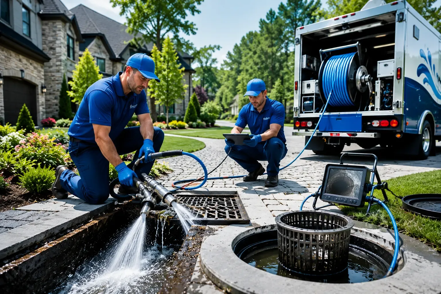 Local outdoor drain cleaning professionals in Callery, PA