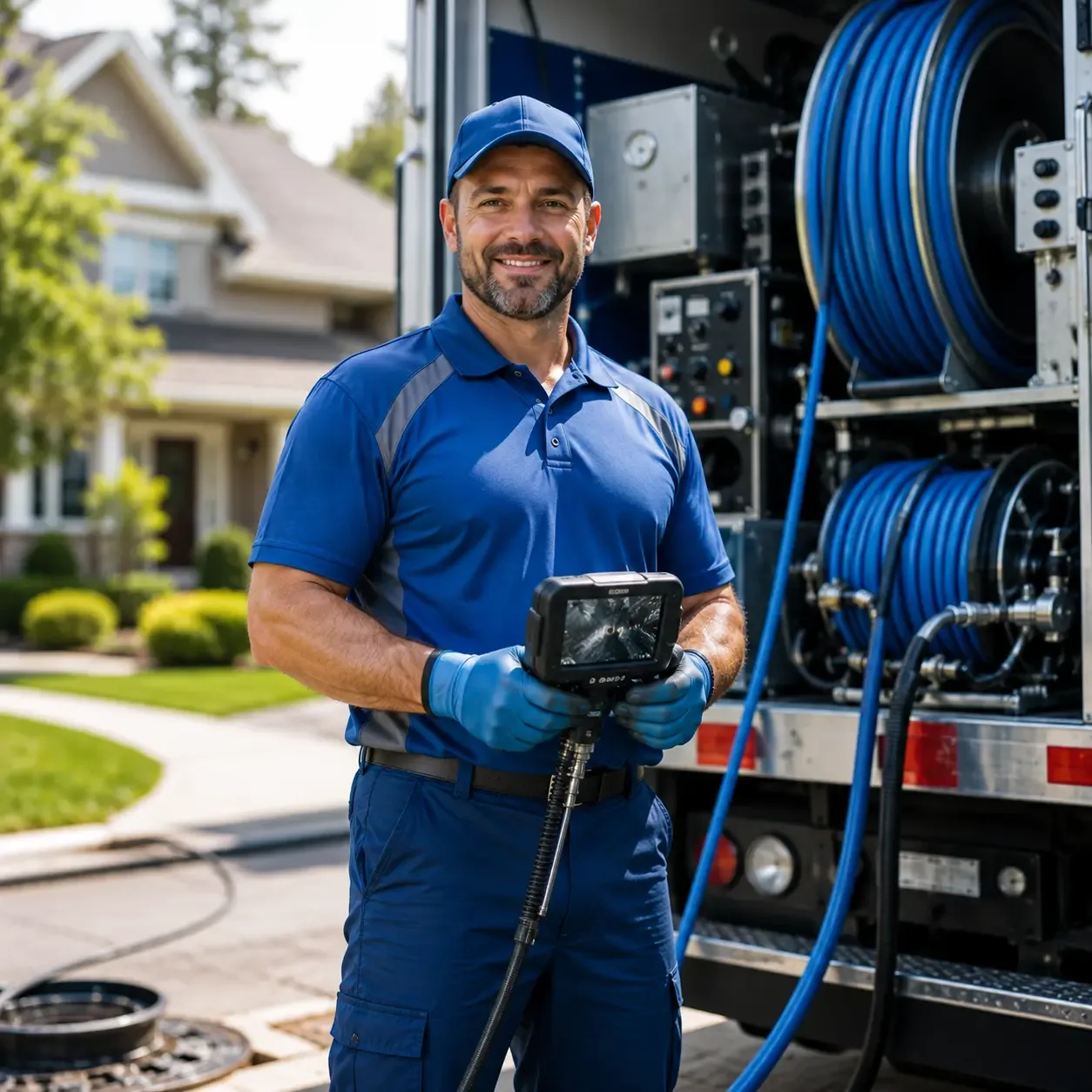 Local outdoor drain cleaning specialists in Callery, PA
